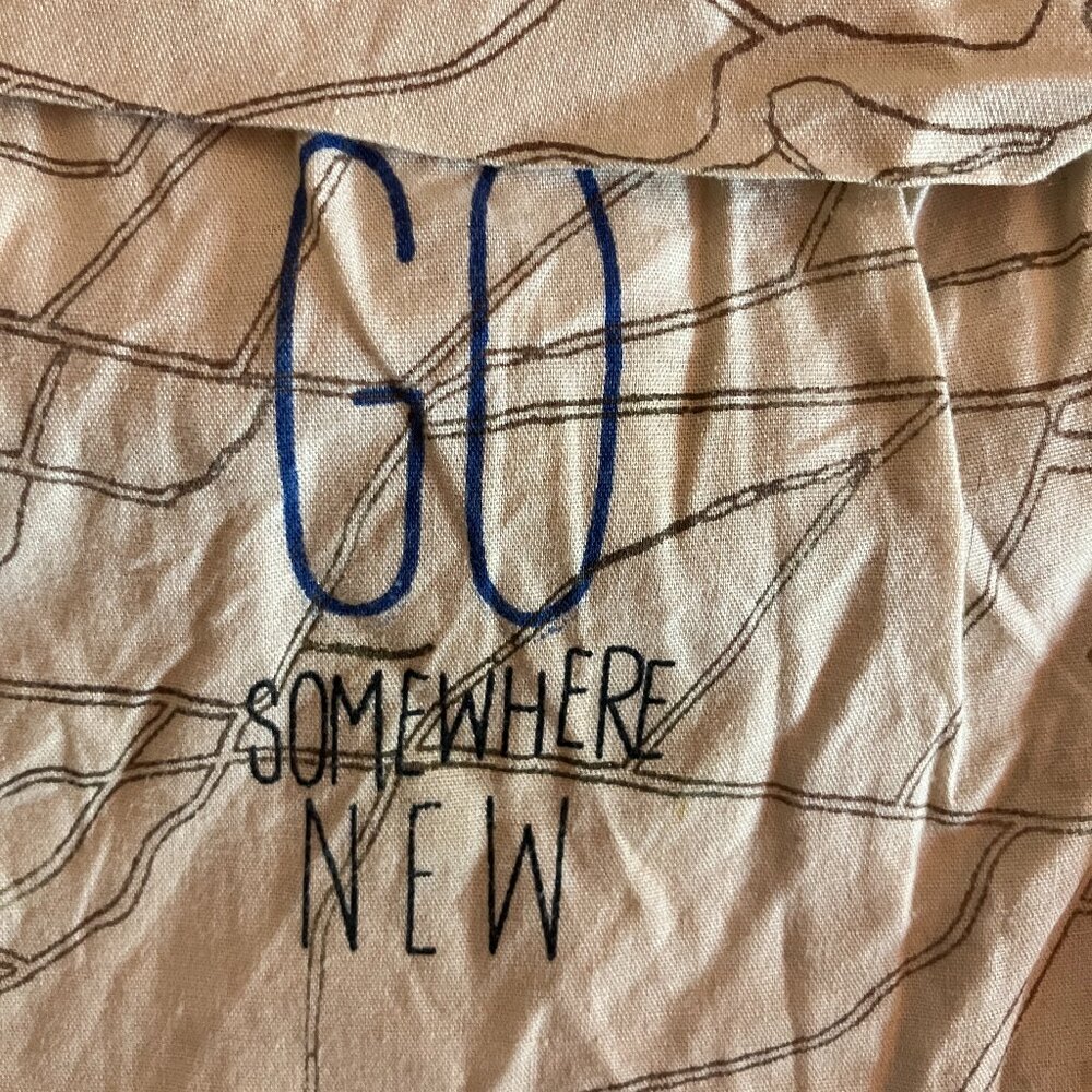 Adorable Toms Canvas Totebag lined, with inner pocket - Picture 7 of 10